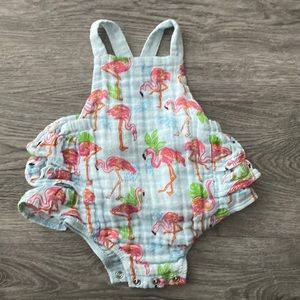 Flamingo Baby Romper